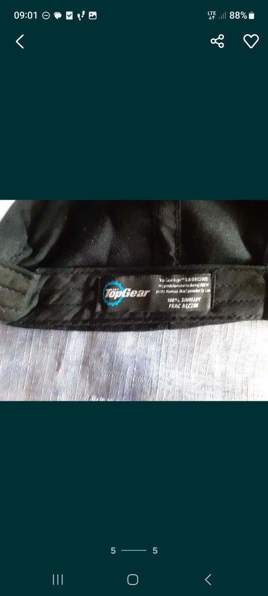 Czapka The Stig Top Gear