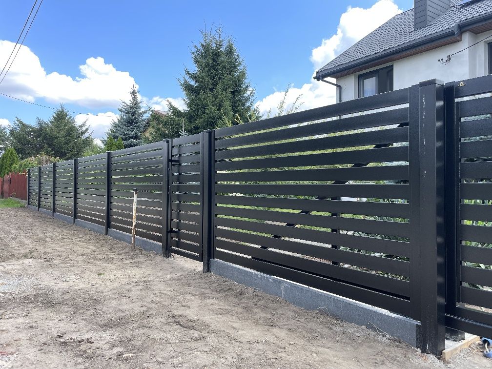 Nowoczesne Ogrodzenia Aluminiowe
