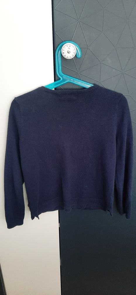 Sweterek granatowy H&M 110/116