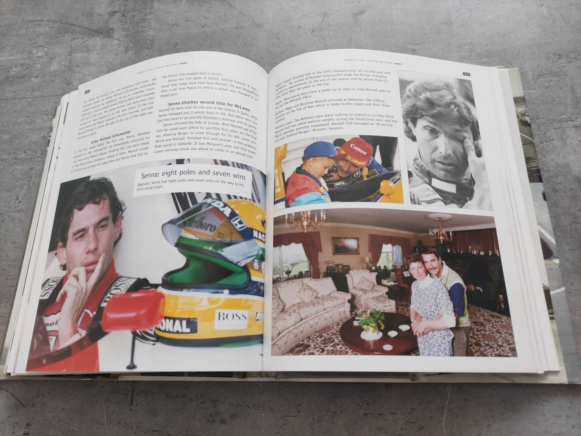 Książka Formuła One Unseen Archives F1