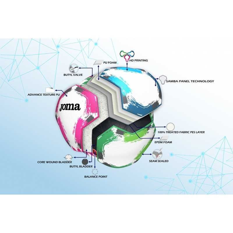 М'яч футбольний Joma T.5 GIOCO II FIFA quality pro в 2 кольорах