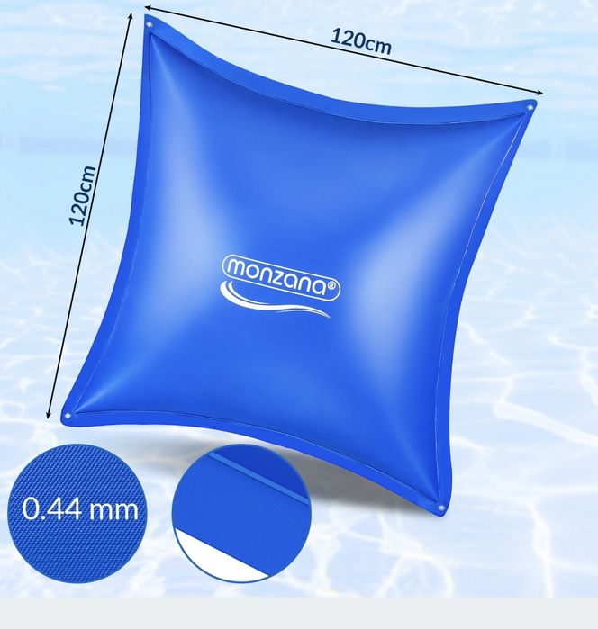 6x Poduszka zimowa do basenu mrozoodporna na zimę 120x120