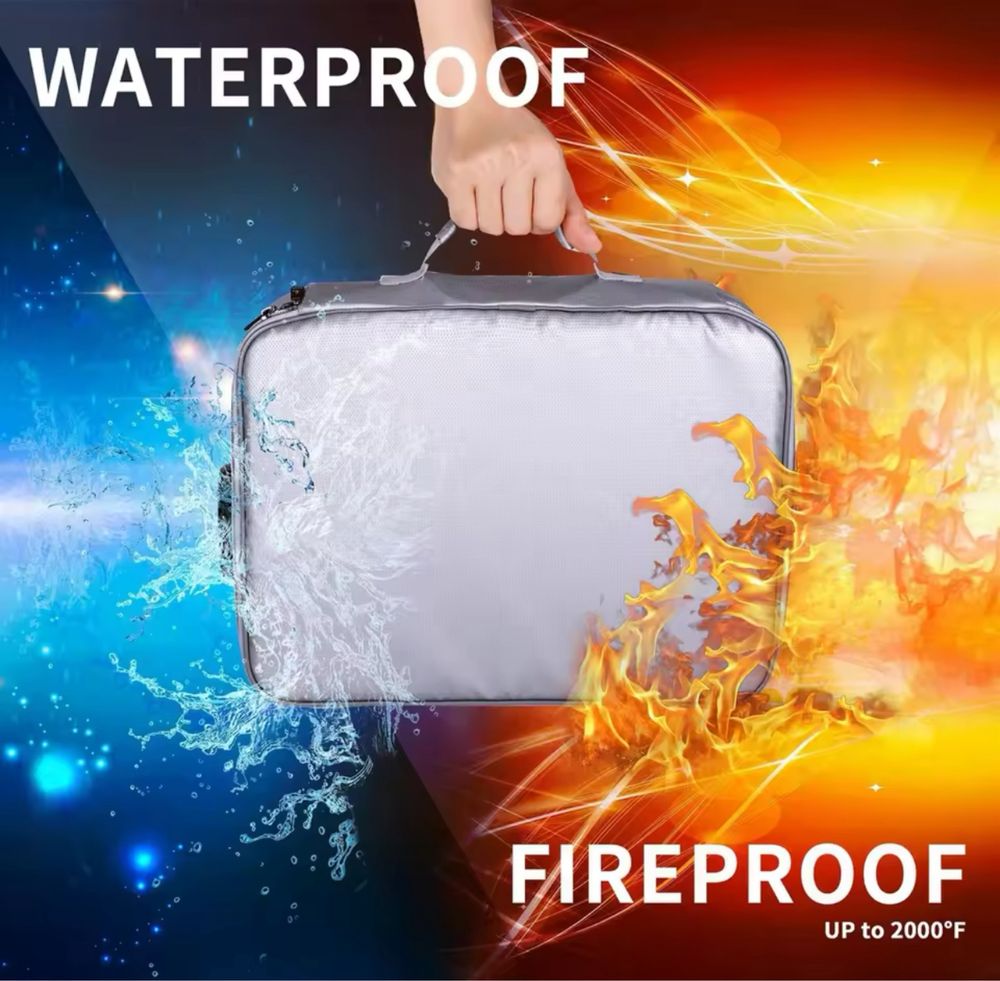 Mala resistente a fogo e agua ( impermeavel)(  anti fogo)