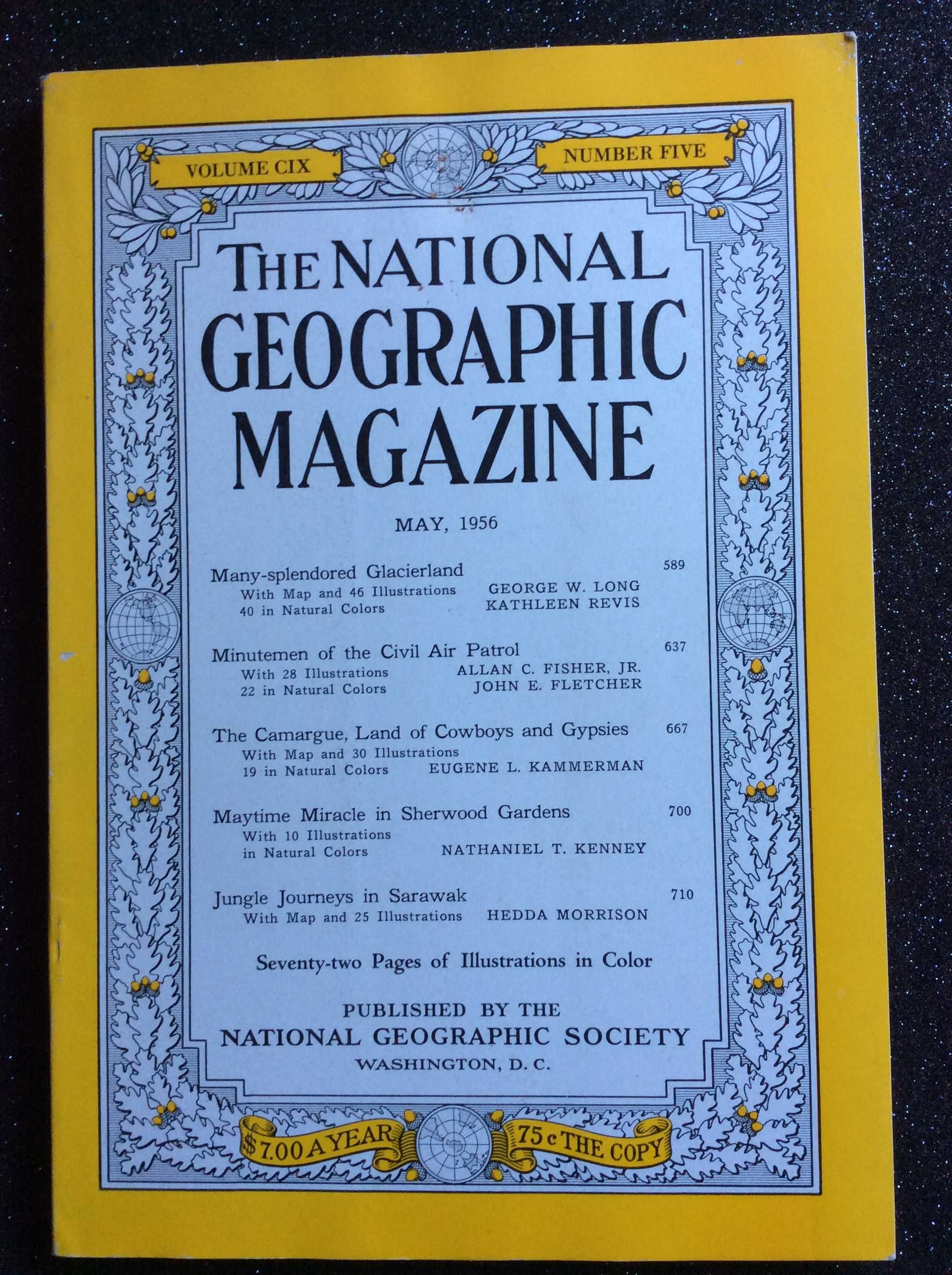 National Geographic Magazine Volume CIX. Num. 5, May, 1956