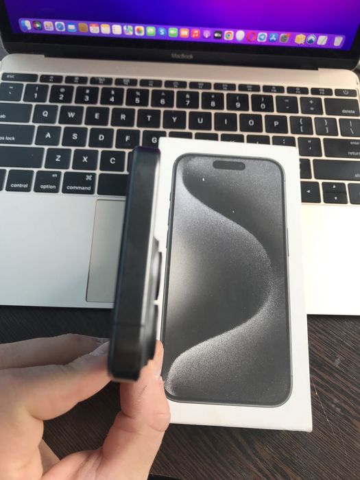 Apple iphone 15 Pro 128Gb Black Titanium Фізична Сім