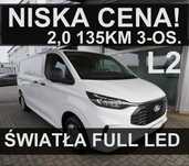 Ford Transit Custom  L2 136KM Full Led Kamera Niska cena ! 1560zł Dostępny od ręki !!!
