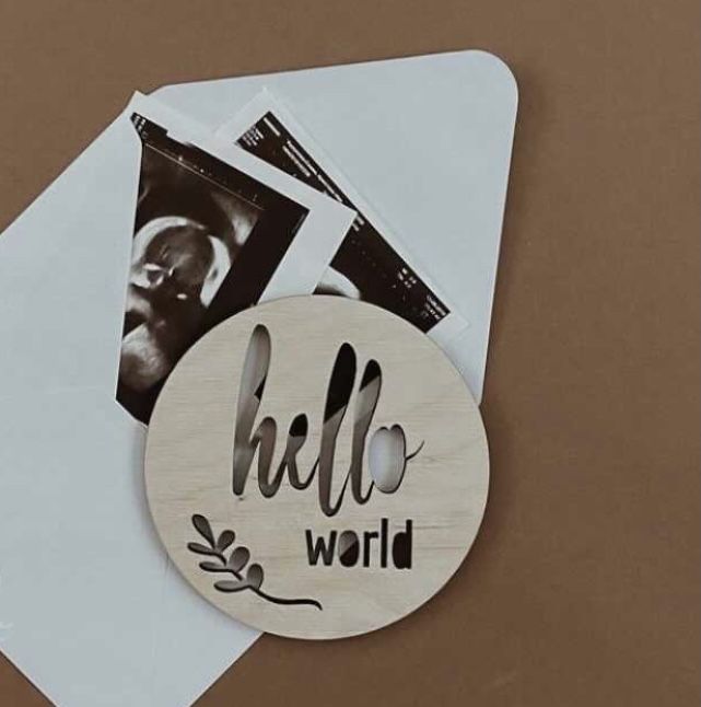 Табличка деревянная для фото