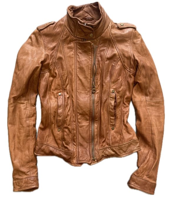 Skórzana kurtka ze skóry naturalnej