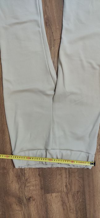 Штани кльош в рубчик на флісі піде для вагітних