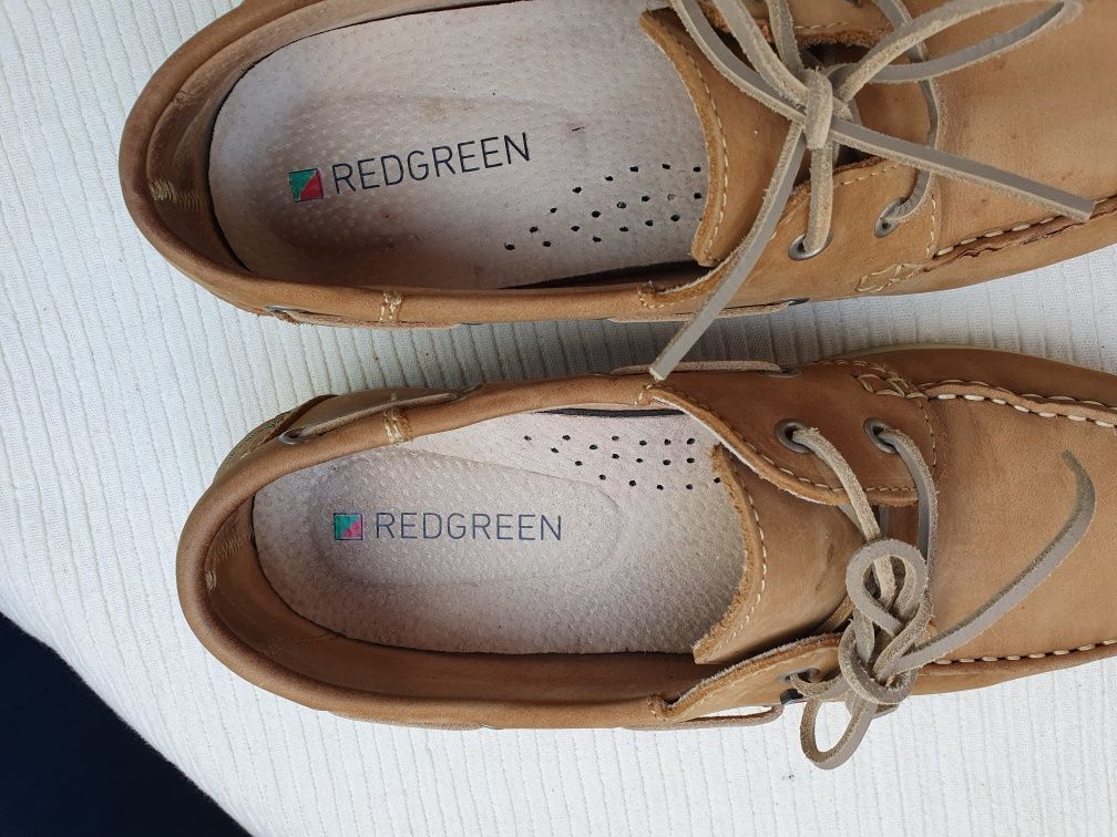 RedGreen boat shoes mokasyny zeglarskie roz. 42