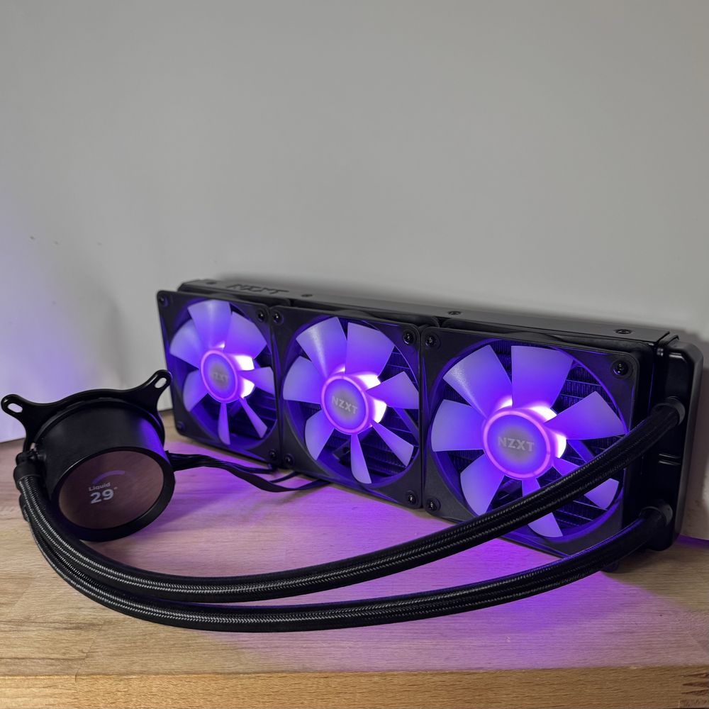 Водянка з екраном NZXT Kraken 360 Rgb водяне охолодження, кулер