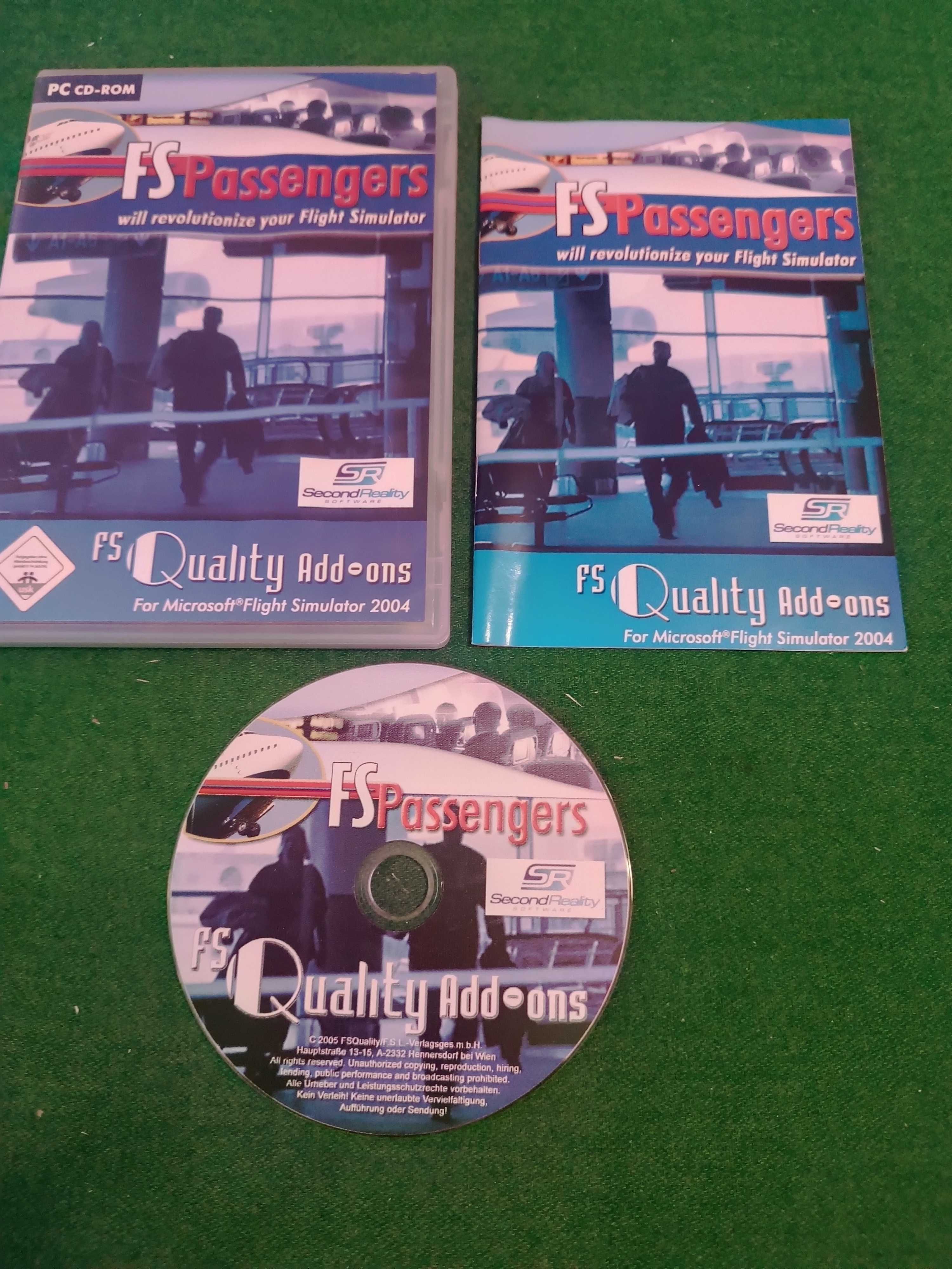 Gra PC - FS Passengers (dodatek do Flight Simulator) (unikat)