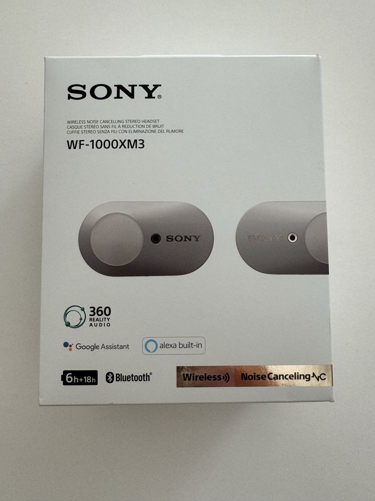 Do sprzedania słuchawki z mikrofonem SONY True Wireless WF-1000XM3
