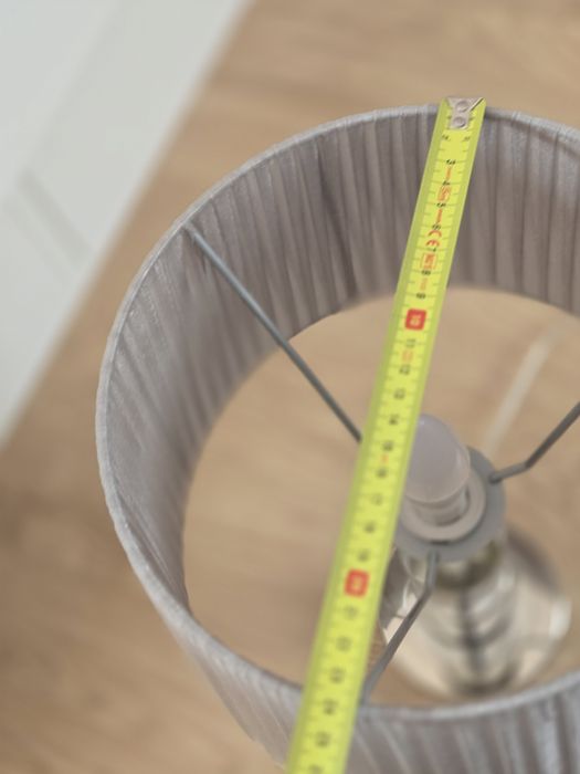 Lampki nocne 2szt. Chrom szkło