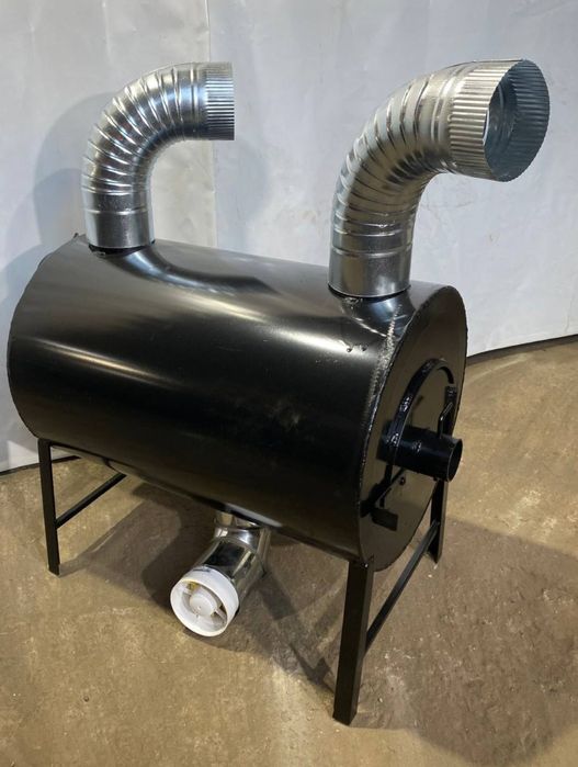 203м3! 5мм! УСИЛЕНА! НЕ ПРОГОРИТЬ! Піч Буржуйка Булер'ян Булерьян