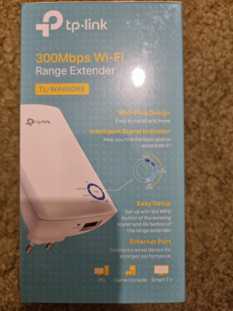 Repetidor de sinal TP-LINK TL-WA850RE 300 Mbps