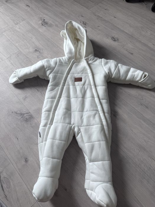 Комбінезон білий, демісезонний, 80 см. «kidʼs fantsy»