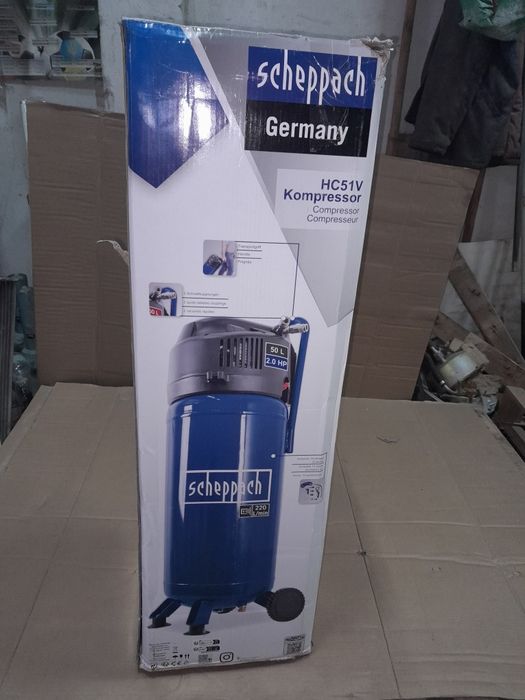 Компресор Scheppach з Європи.