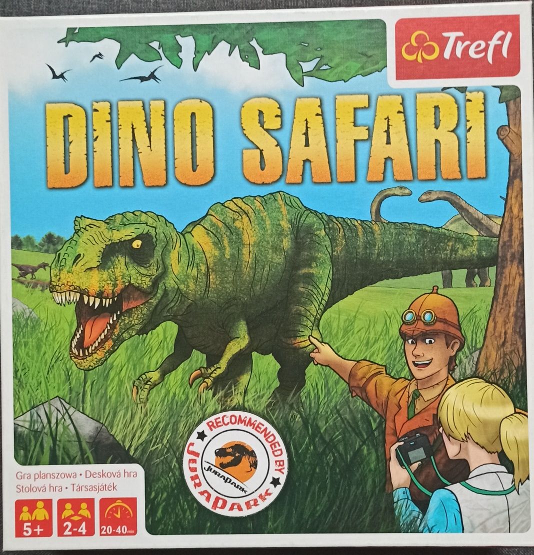 Gra planszowa Dino safari