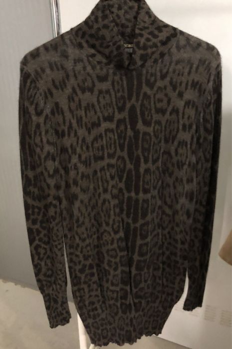 Malha de verão de cashmere & seda ROBERTO CAVALLI tmn 38