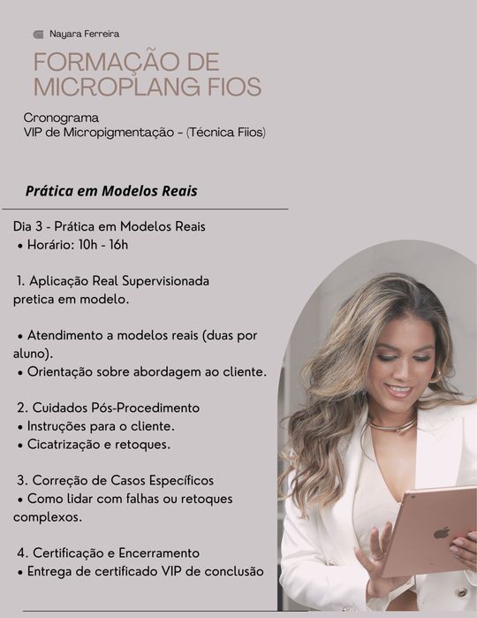 Formação da aréa da beleza + Estagio