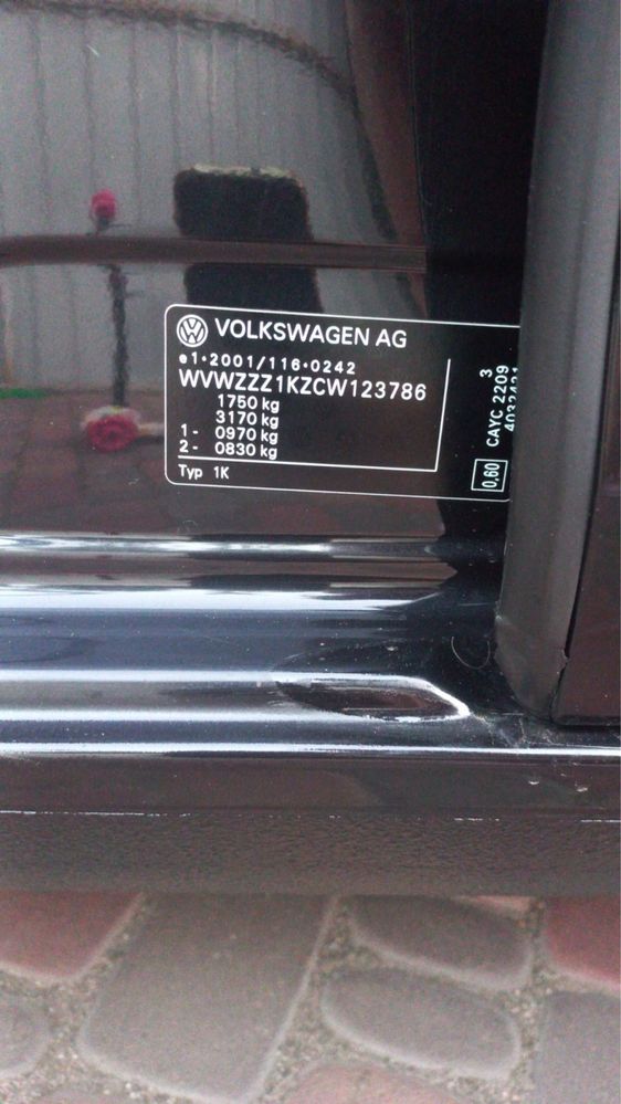 VW (Фольксваген) Golf VI (6) 2011 TDI (дизель)