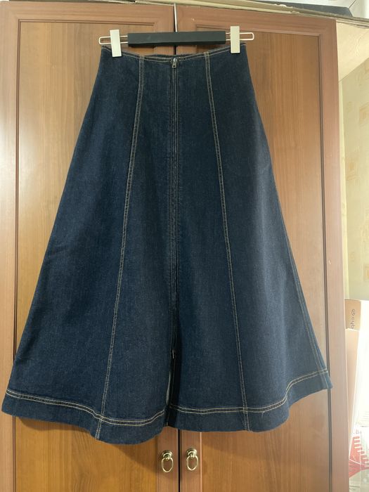 Джинсовая юбка FENDI