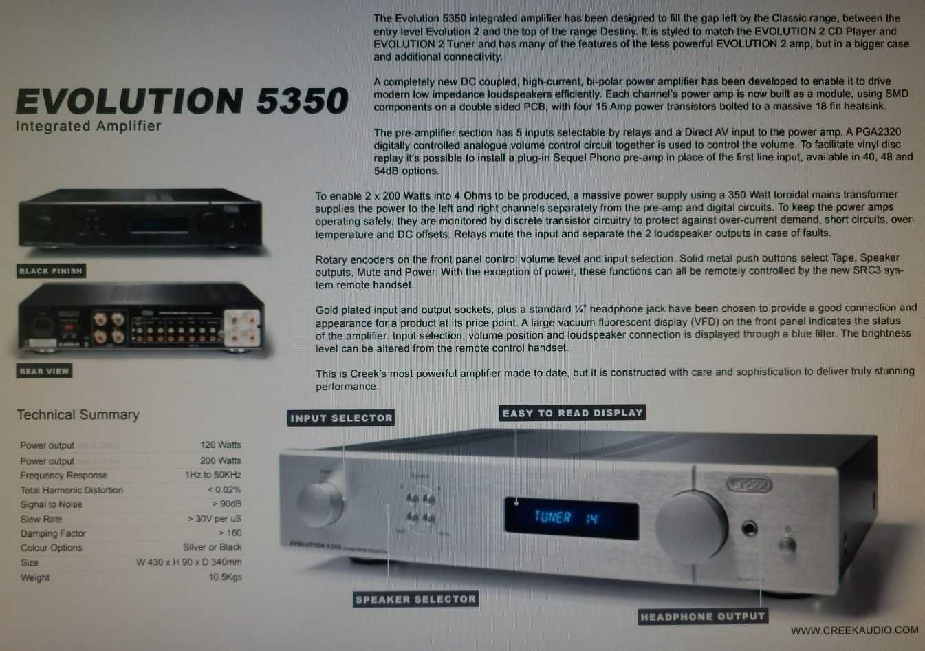 Creek Evolution 5350