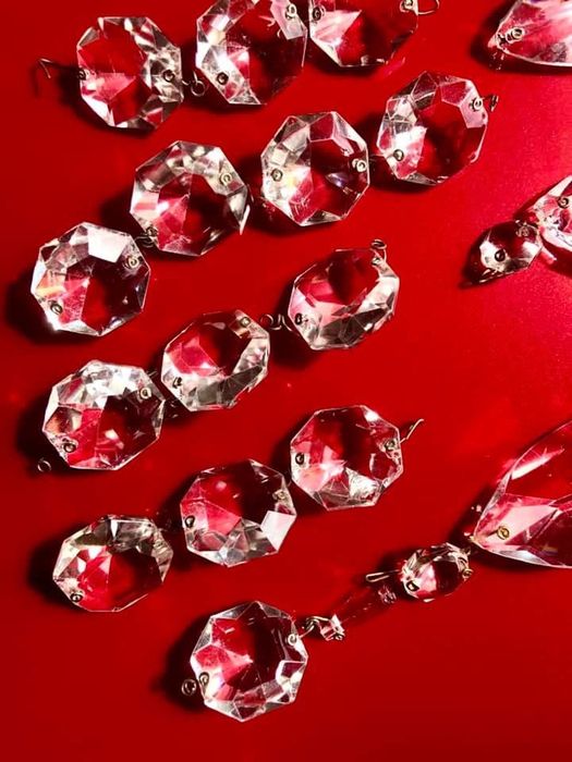 Хрустальные подвески для люстры,бра.БОЛЬШОЙ хрустальный Шар.Чехия.