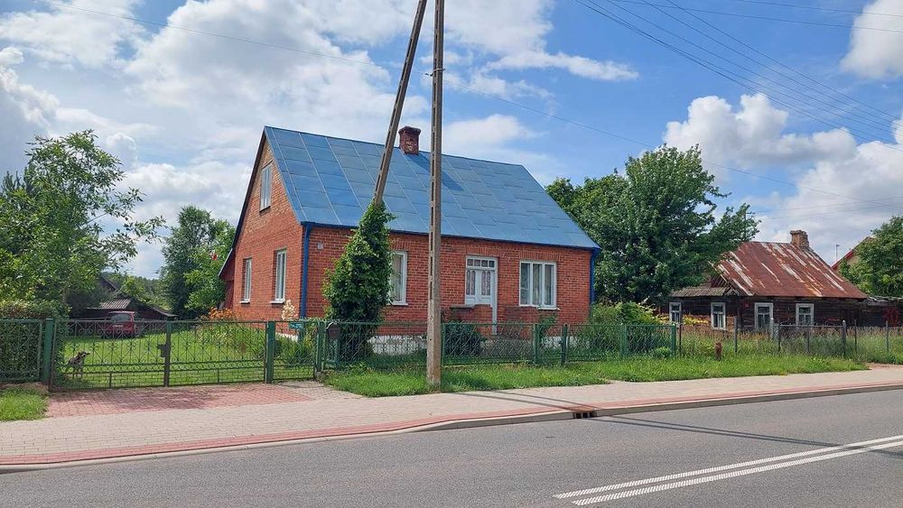 Siedlisko 3700m2 z domem (80m2) na Podlasiu - Suchowolce/Kleszczele