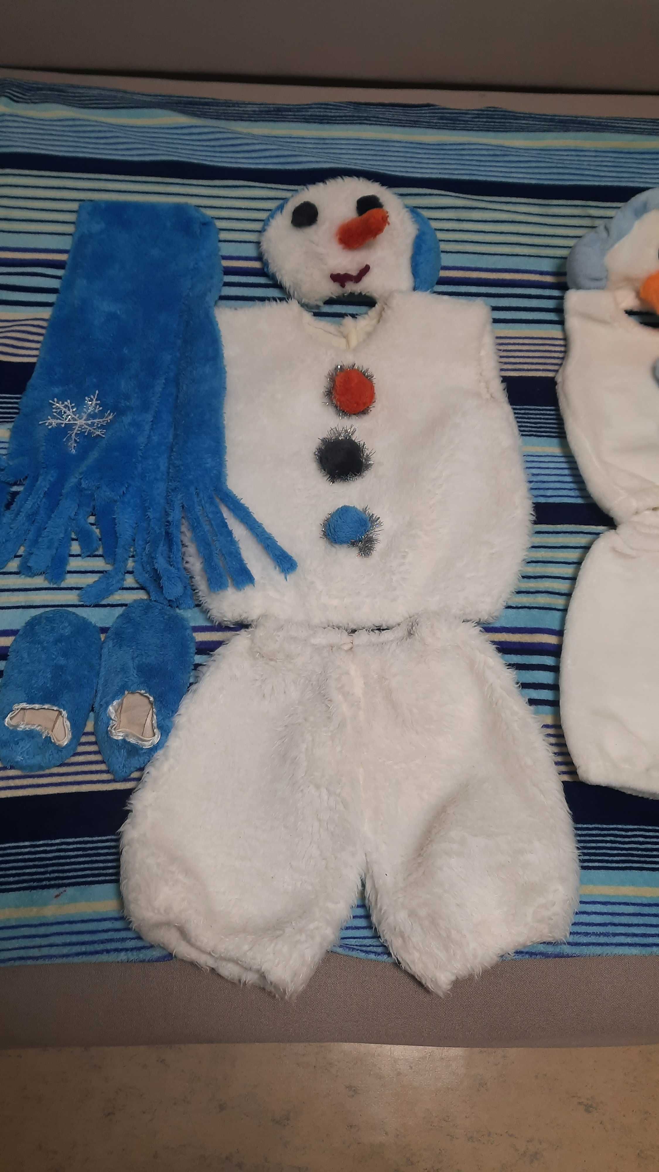 Костюм сніговика сніговик новорічний