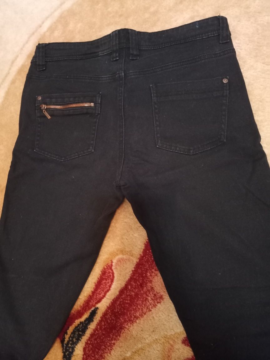 Чорні джинси Skinny 46, 48