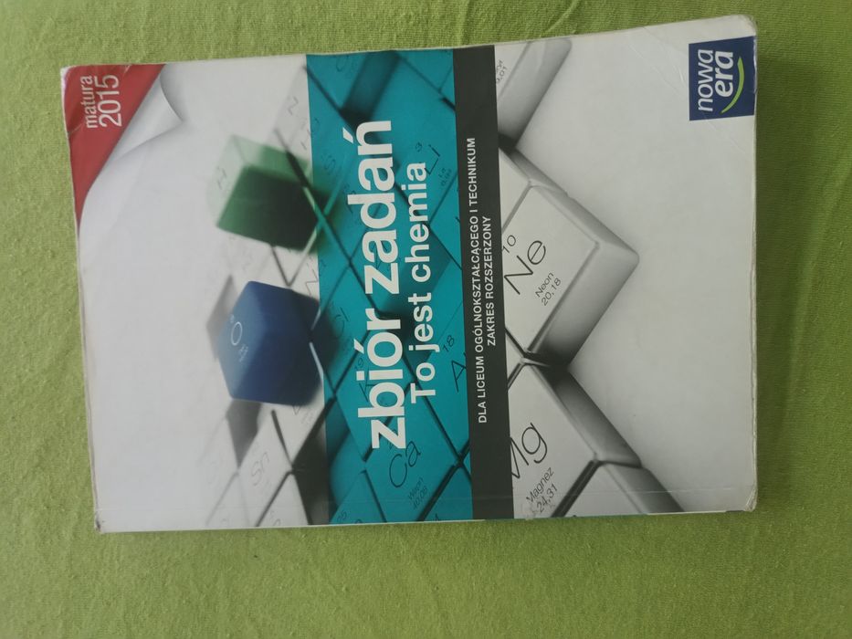 Zbiór zadań do chemii dla liceum i technikum zakres rozszerzony