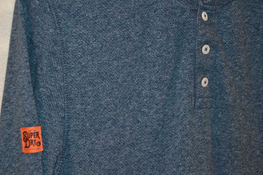 SuperDry Koszulka Damska Długi Rękaw XL Oryginalna Super Stan Bawełna