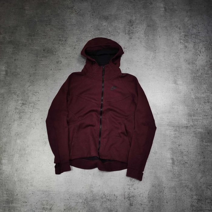 DAMSKA Bluza z Kapturem Rozpinana Hoodie Drill Nike Tech Fleece Logo