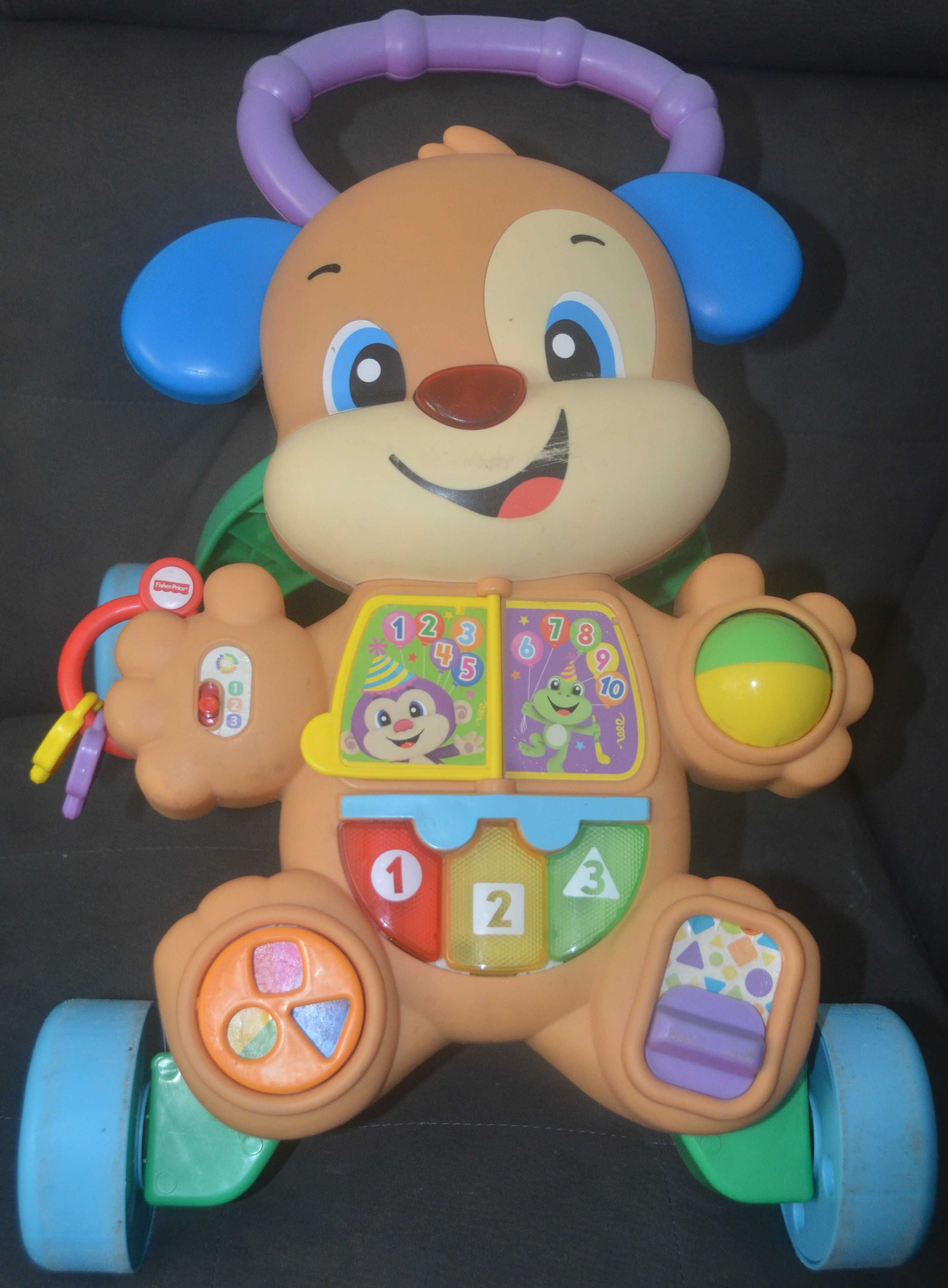 Interaktywny Chodzik - Pchacz Fisher-Price