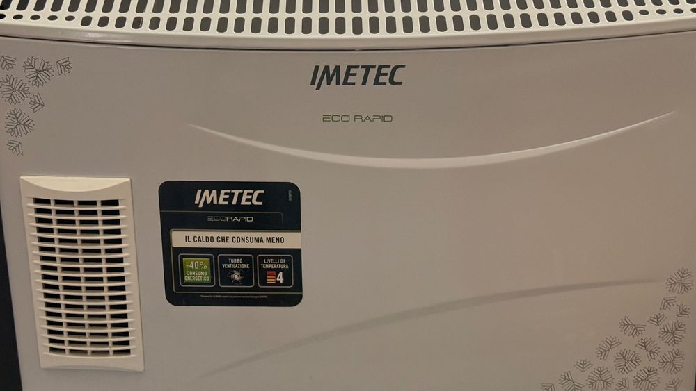 Aquecedor da marca Imetec
