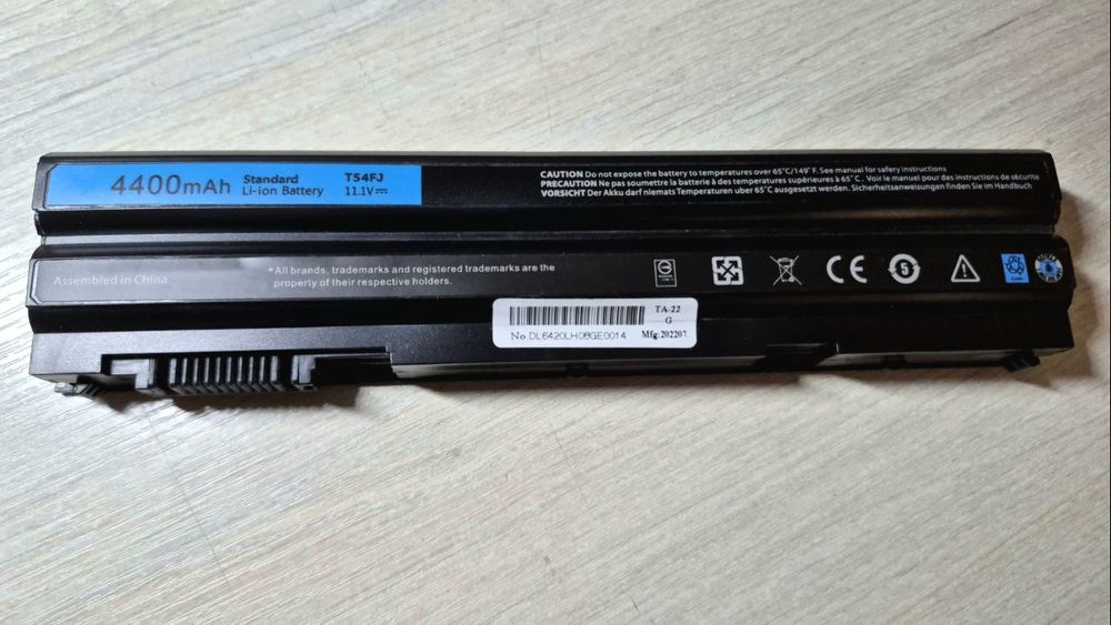 Батарея ноутбука Dell latitude e6440 e6420 e5420 T54FJ