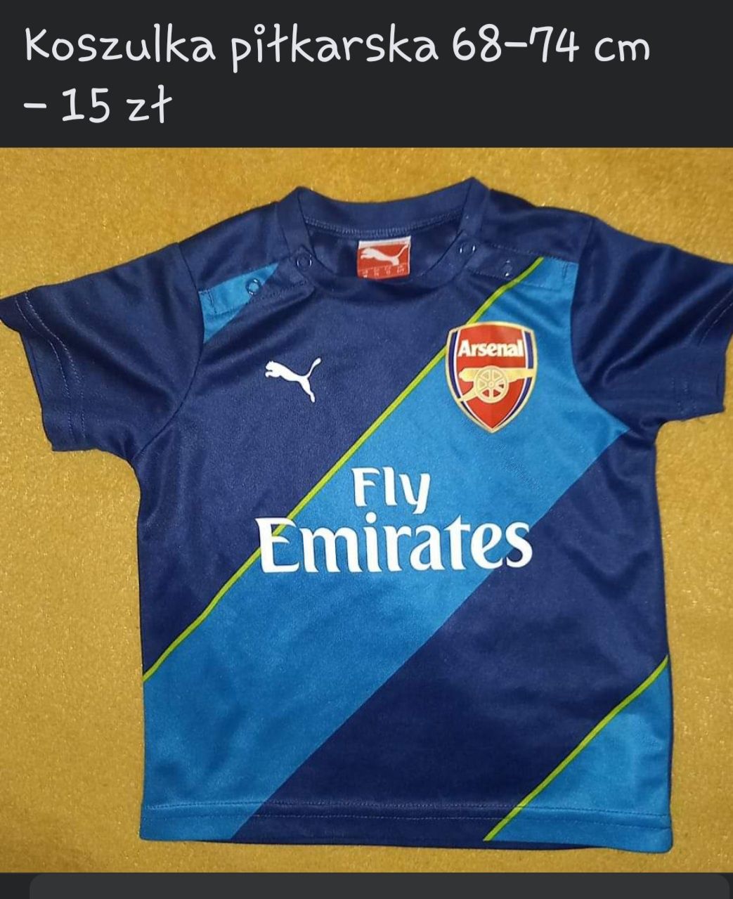 Koszulka piłkarska Arsenal Puma 68-74 cm