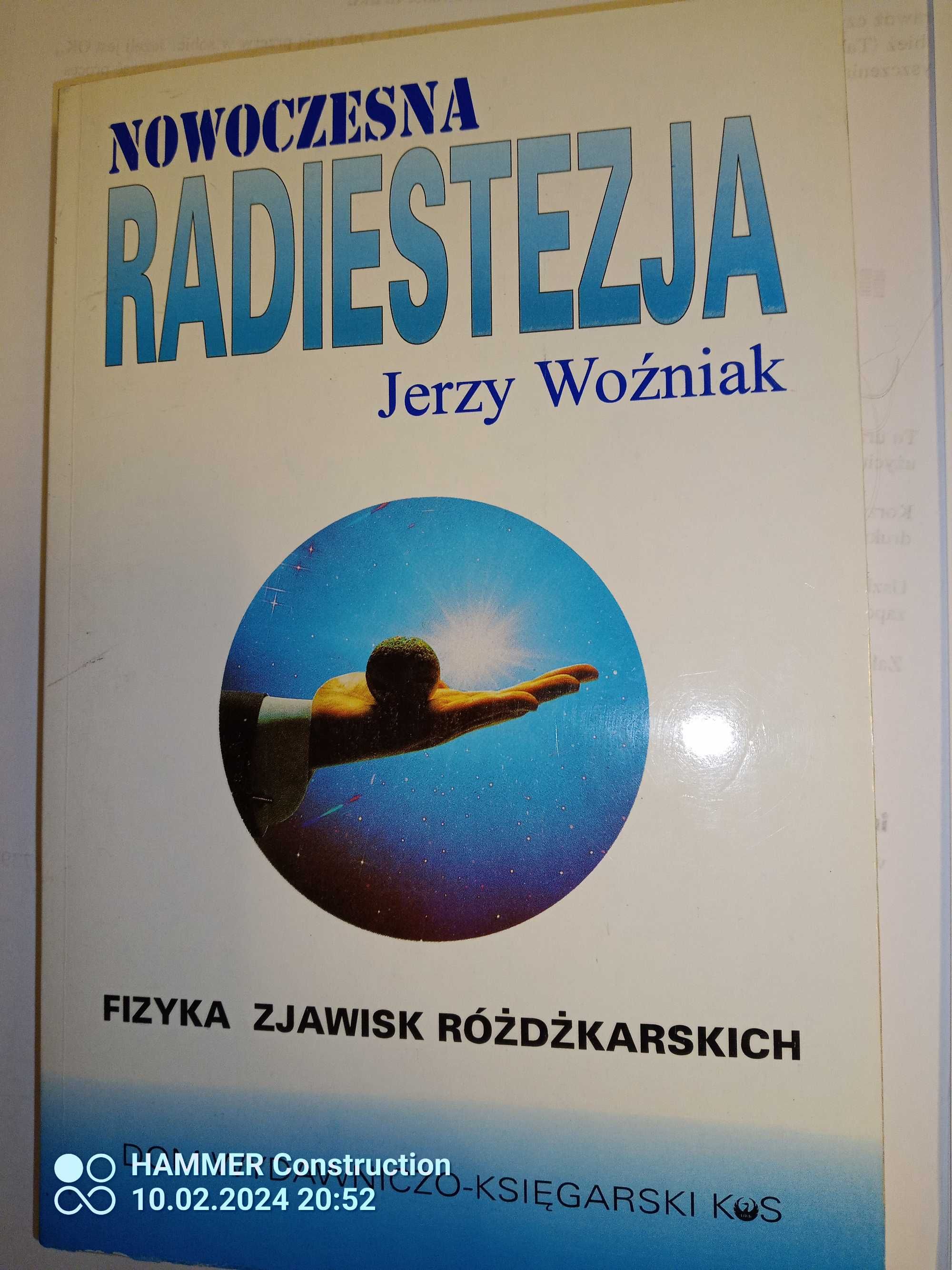 Nowoczesna radiestezja  J.Wożniak 1995