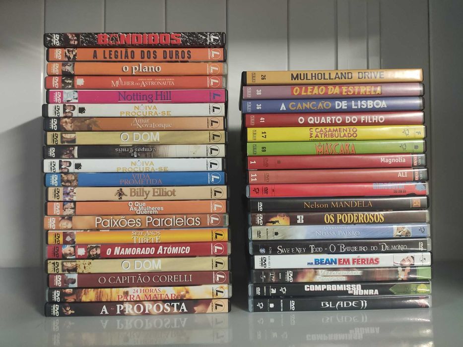 Conjunto de vários DVD's - confira a lista!