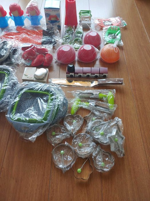 Lote Acessórios para cozinha Totalmente NOVOS