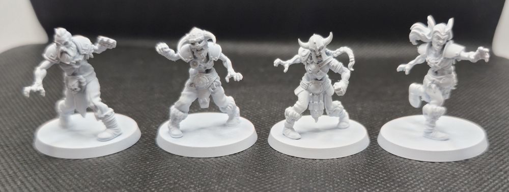 Drużyna do gry Blood Bowl Shambling Undead Wydruk 3D