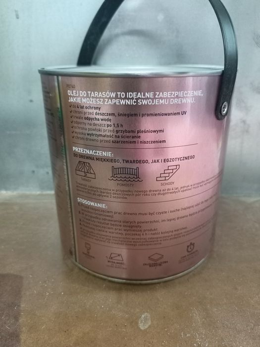 Altax Olej Do Tarasów puszka 2,5 litra kolor CEDR WARTO !!