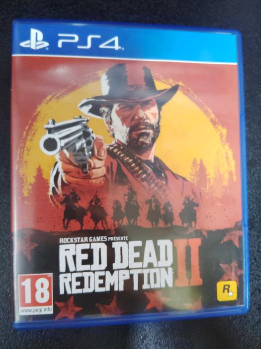 Red Dead Redemption 2 PS4 Polskie napisy są w grze okładka zagraniczna