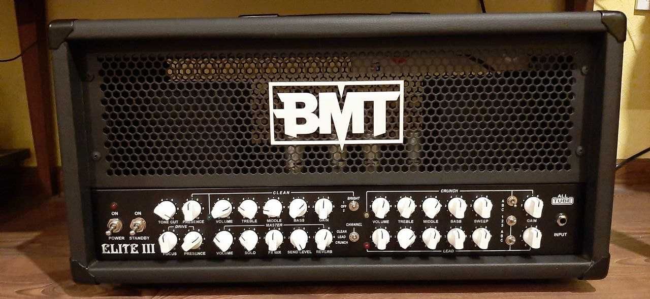 BMT ELITE III ламповий підсилювач, гітарна голова.