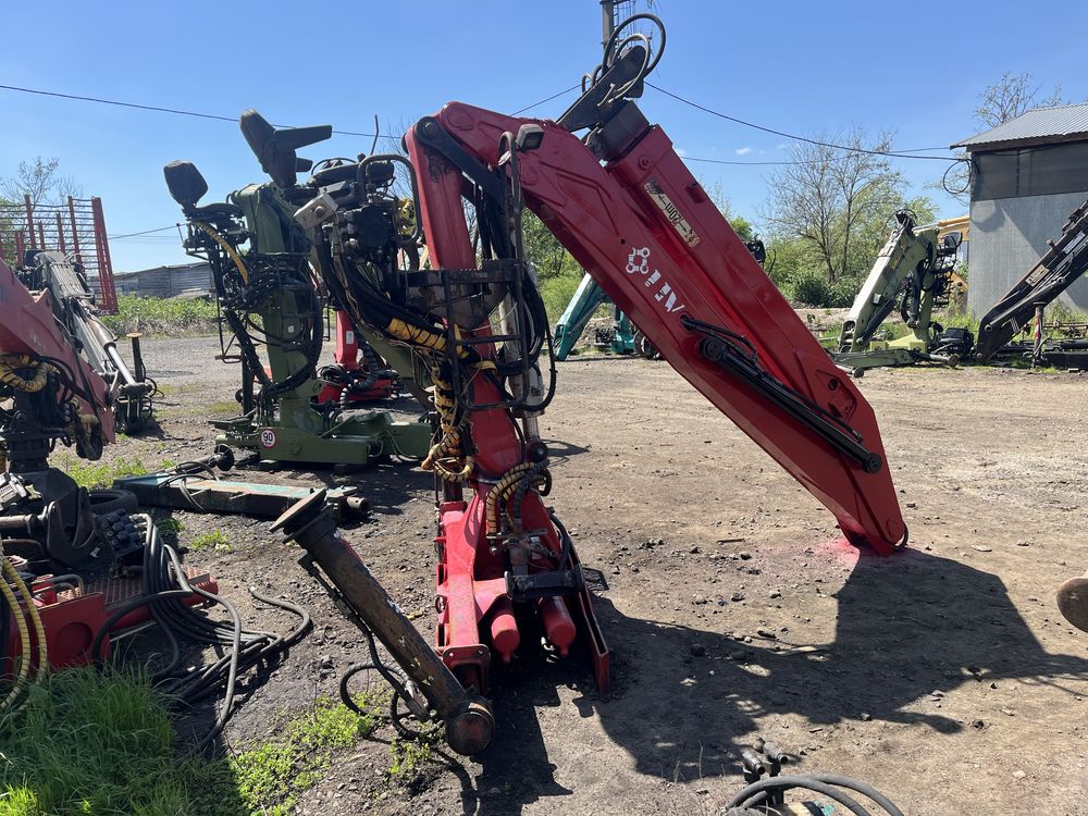 Кран маніпулятор Liv 125z  грейфер ротатор Palfinger Epsilon Loglift