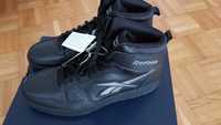 Высокие кеды из нат.кожи Reebok RESONATOR MID 44р,оригинал.