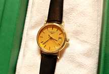 Zegarek Longines Grande Presence Classique 24mm Data Pozłacany Pudełko