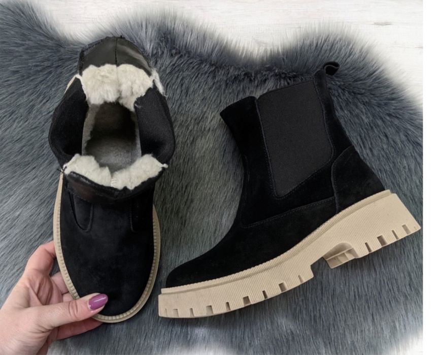 Зимові ботинки челсі